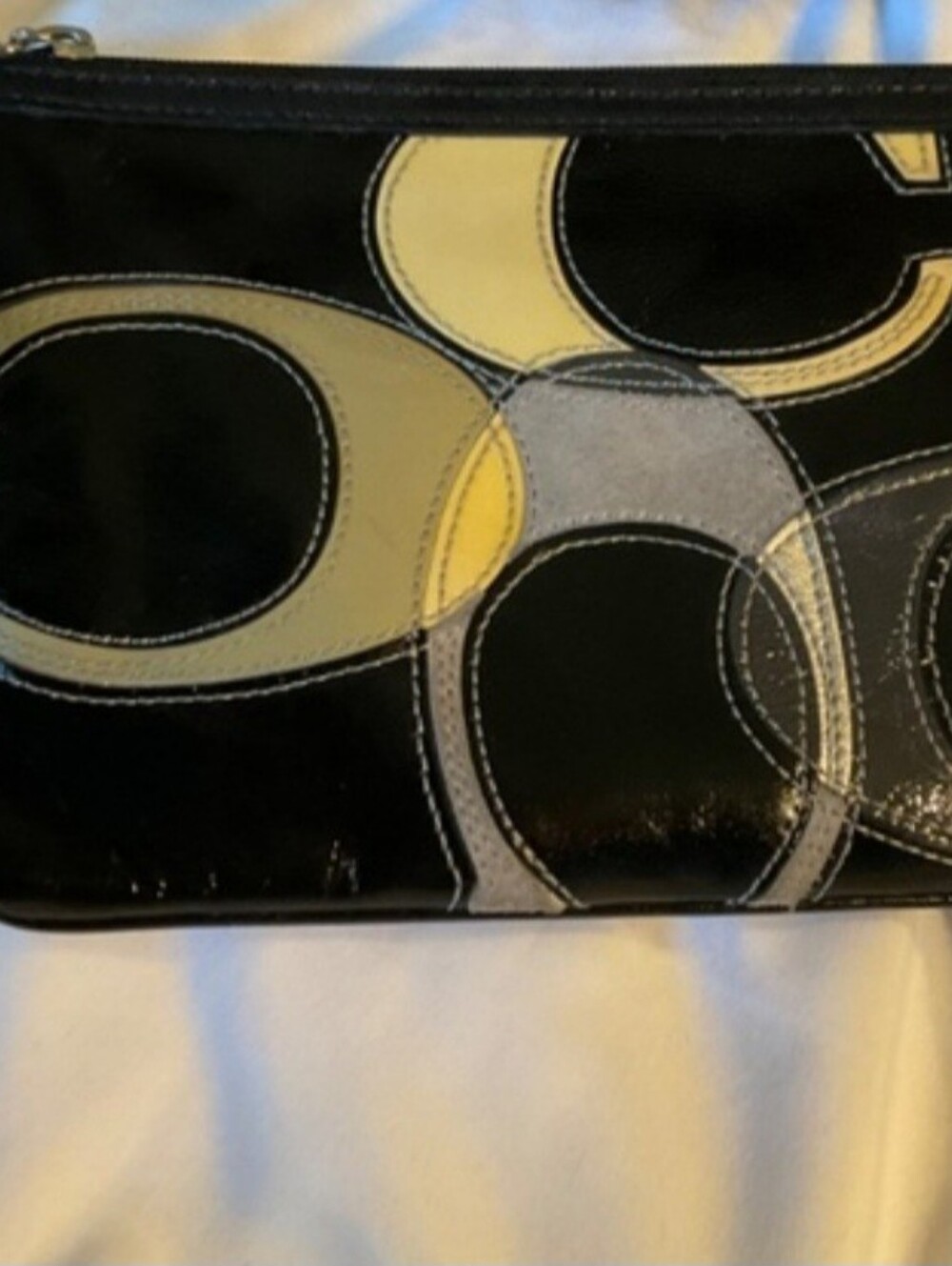 Coach Op Art Large Wristlet - Picture 3 of 9